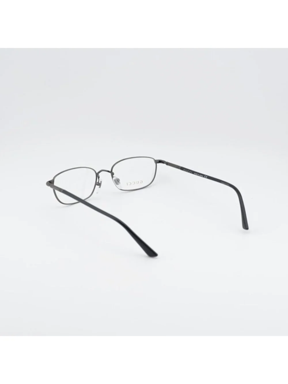 Gucci GG0612OJ 001 Eyeglasses Ruthenium 52mm Rectangle Frame